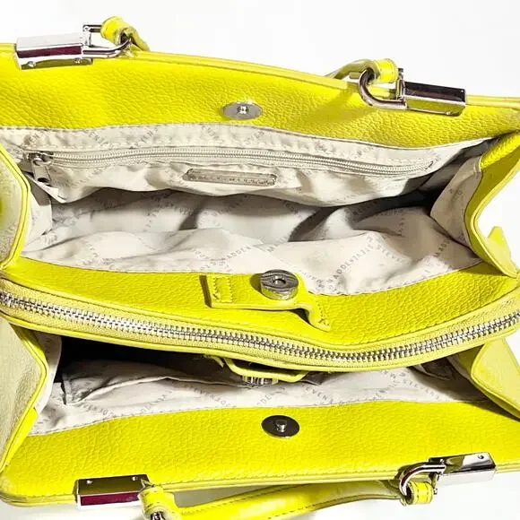 Steve Madden Purse Bag Satchel Bmatteo Top Handle Cress Green Shoulder Strap - Picture 5 of 14